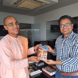 Donating Bhagavad Gita 