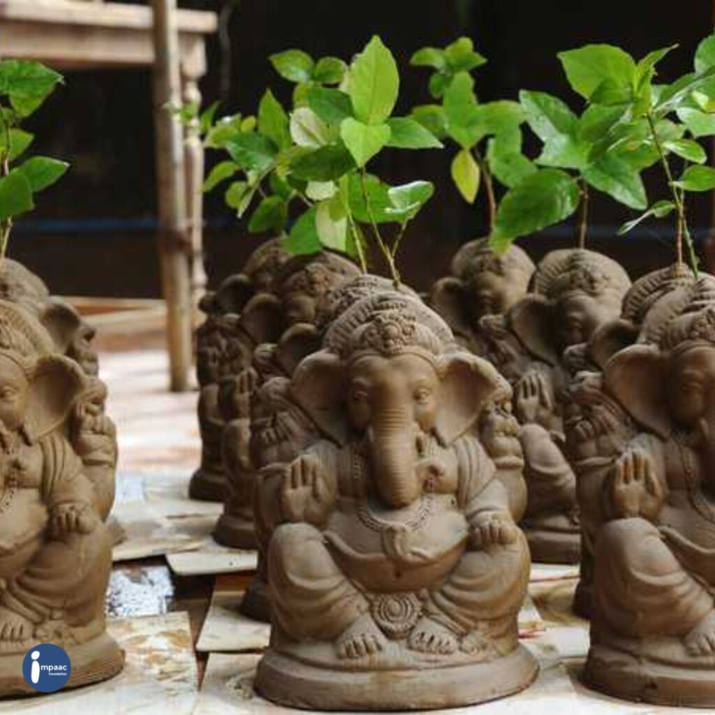 Crowdfunding-Benefits-Impaac-Foundation-non-profit-platform-sustainable-afforestation-deforestation-GaneshChaturthi-Ecological-MudGanpati-pollution-noisepollution-airpollution-waterpollution-help-save-donate-Shaadu