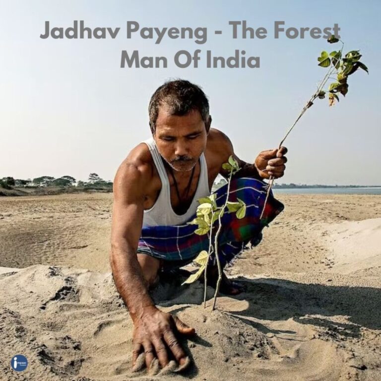 Crowdfunding-Benefits-Impaac-Foundation-non-profit-platform-JadhavPayeng-Environmentalist-ForestMan-Majuli-trees-plants-hero-mensday